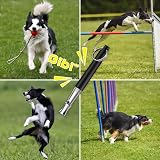Siliget Dog Training Whistle Adjustable Ultrasonic Recall Bark Stop Black view 7