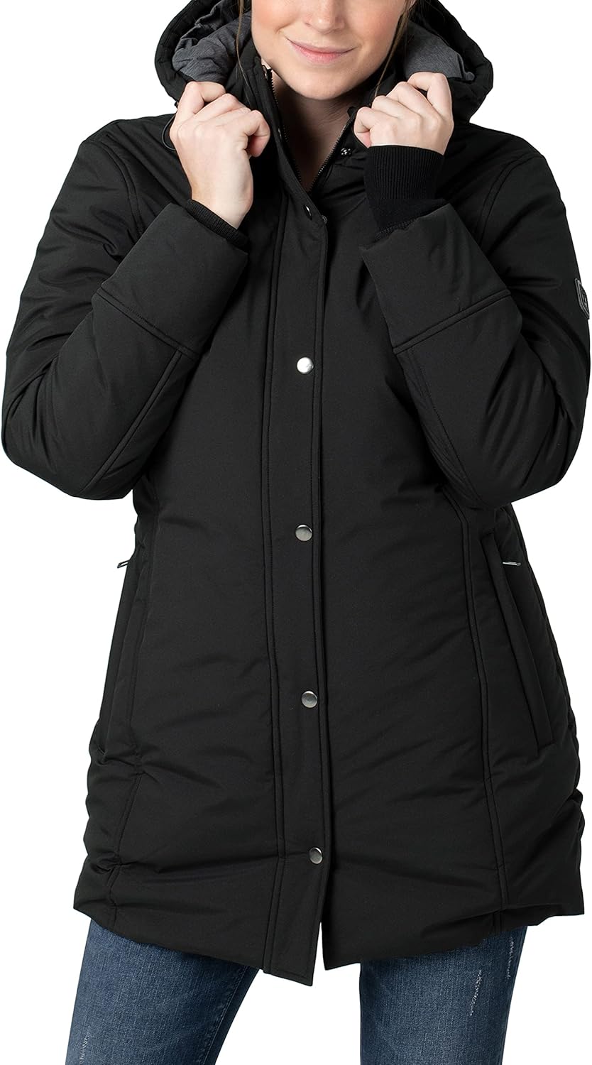 Timezone Women's Puffer Buffer Coat Amazon.co.uk Clothing