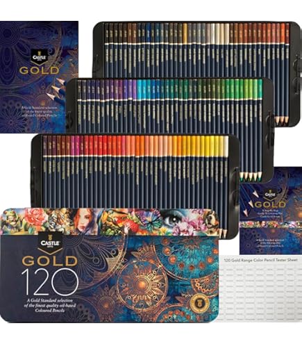Amazon.com: Cezanne Set of 72 Professional Colored Pencils with