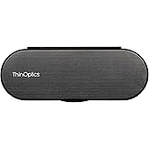 Always With You ThinOptics Case for Blue Light Blocking Reading Glasses for Computers & Screens - Ultra Lightweight and Durable - Metal Case Only