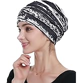 Alnorm Pleated Turban Classy Wraps Gifts Chemo Headwear for Women