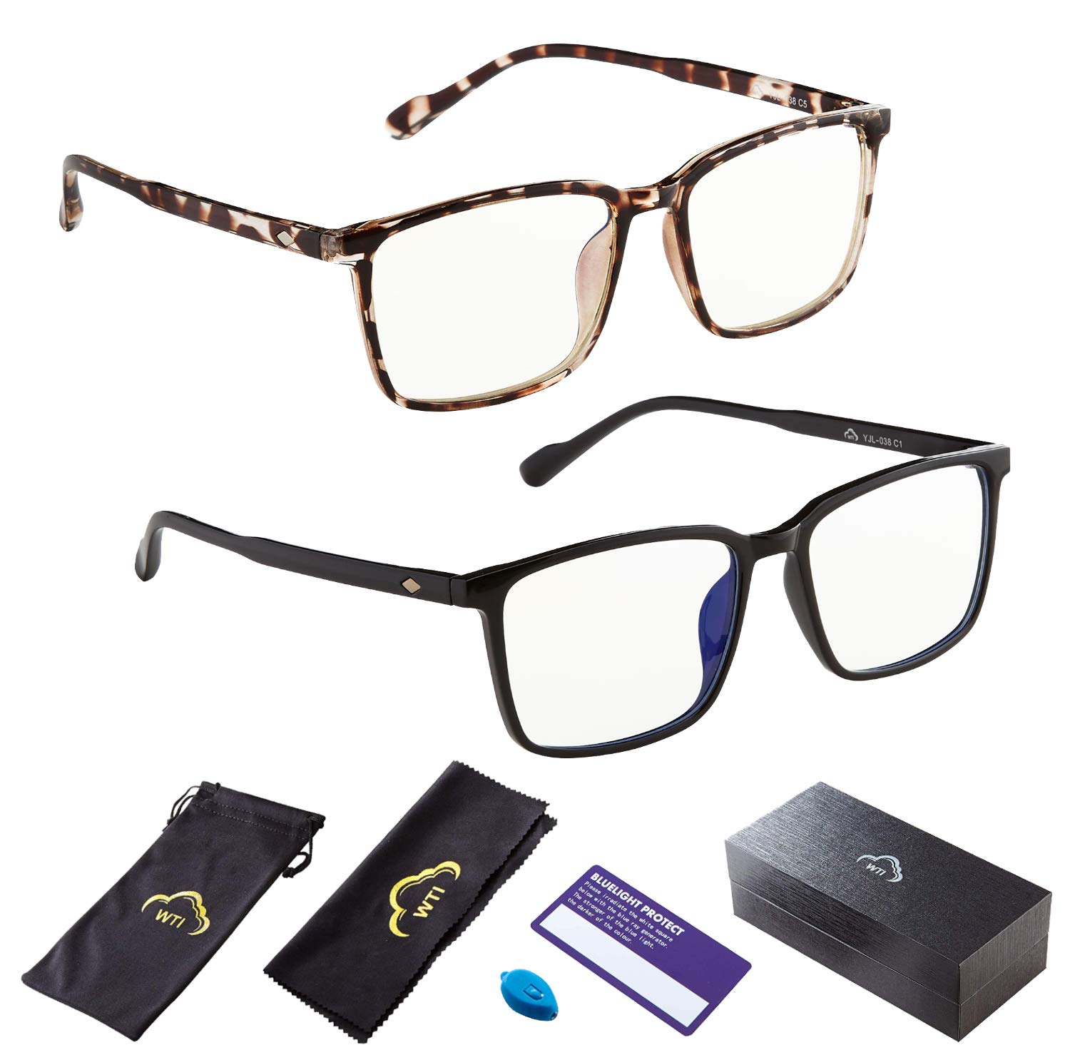 Blue Light Blocking Glasses for TV Phone Computer