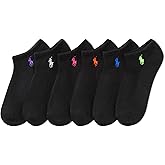 POLO RALPH LAUREN Women's Performance Cotton Low Cut Socks (6-Pack)