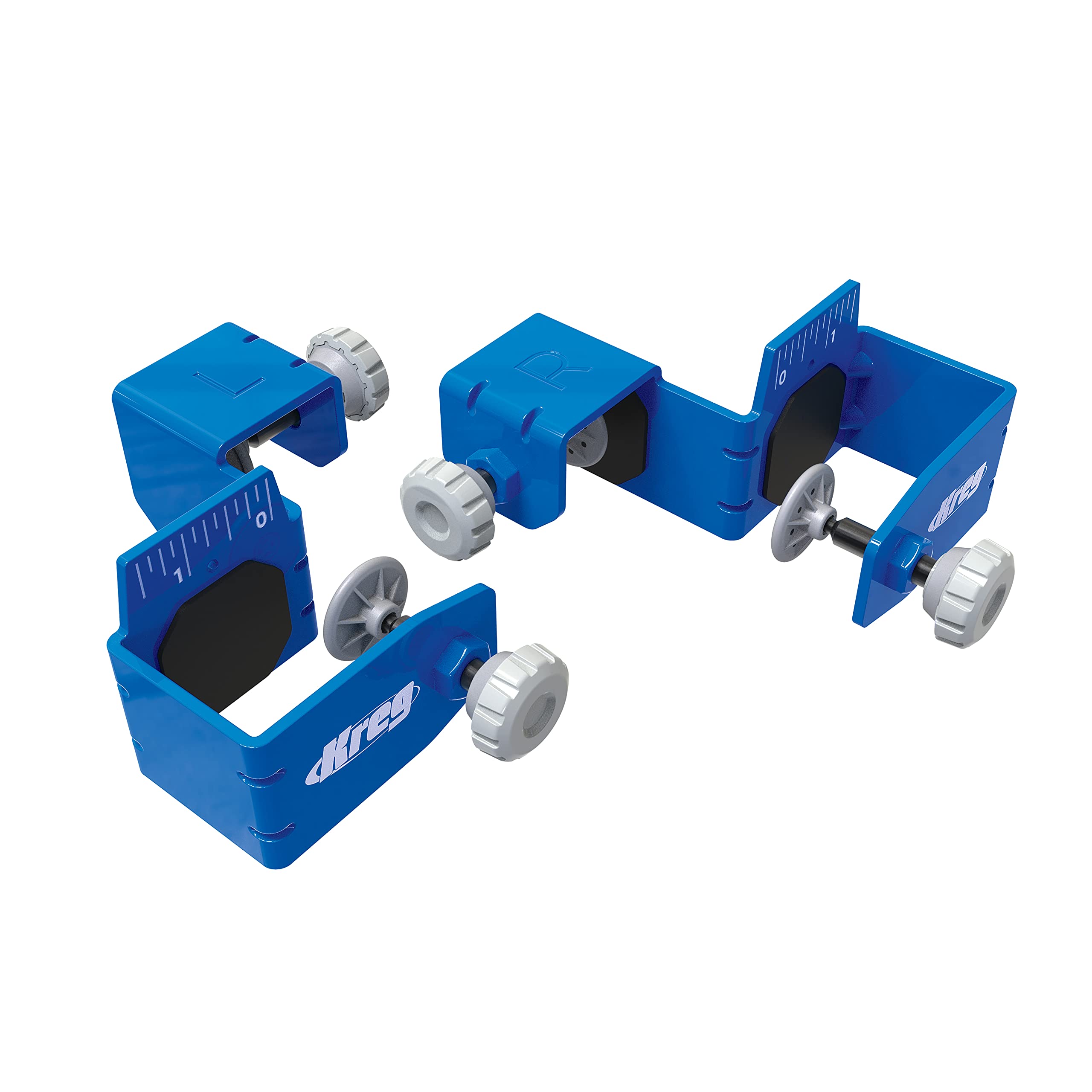 Kreg Precision Mounting Clamps for Drawer Fronts - Sturdy Steel Construction, Non-Slip, Easy to Use