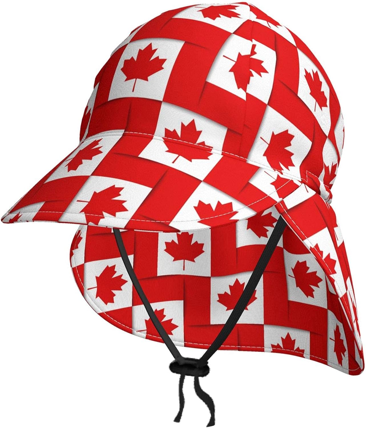 Canadian Seamless Kids Sun Hats, Protection Adjustable Hat for Baby's Head, Neck