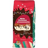 Crazy Cups Flavored Ground Christmas Coffee, White Christmas Coffee in 10 oz Bag, For Brewing Flavored Hot or Iced, (Pack of 1)