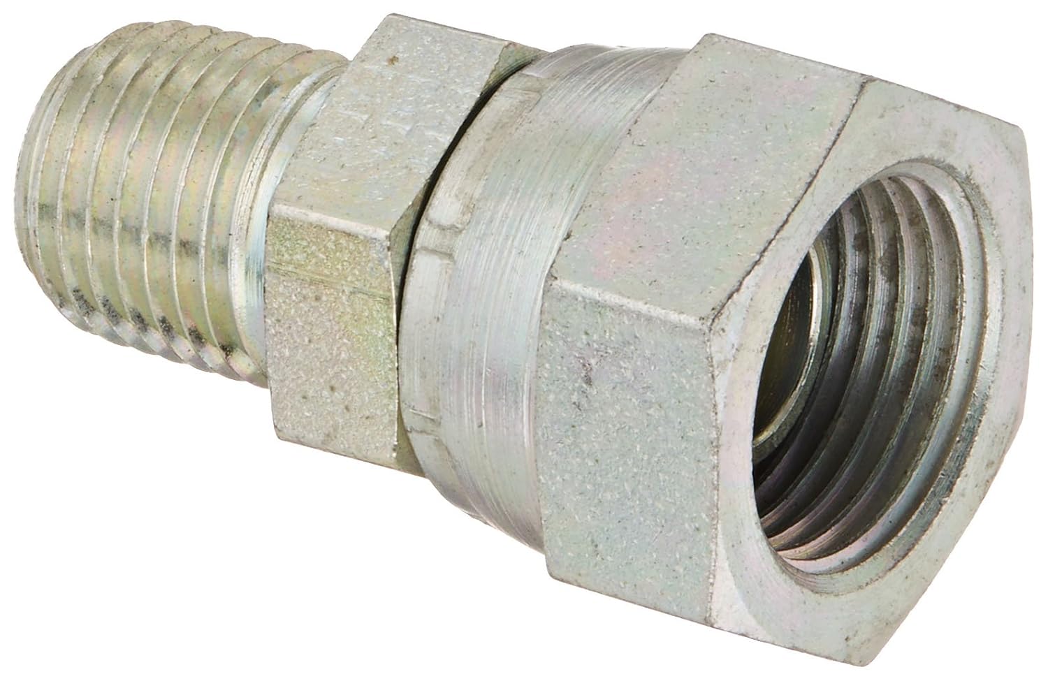 Eaton Aeroquip 204564S Steel Pipe Fitting, Adapter, 3/8" NPSM Female