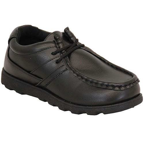 Renegade Sole Wally Boys School Wedding Formal Leather Shoes