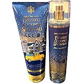 Bath & Body Works Fragrance Gift Sets (Frosted Coconut Snowball Mist Cream)