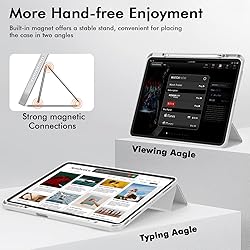 ZryXal New iPad Air 13 Inch Case M3 2025/M2 2024
