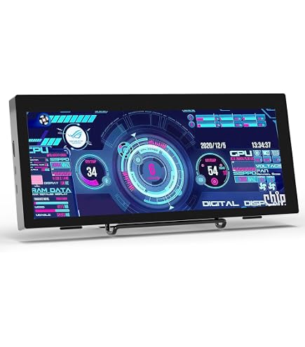 VSDISPLAY 12.3インチ モニター ② Amazon.com: VSDISPLAY 12.3 Inch 2K LCD Screen 2400x900 with USB-C