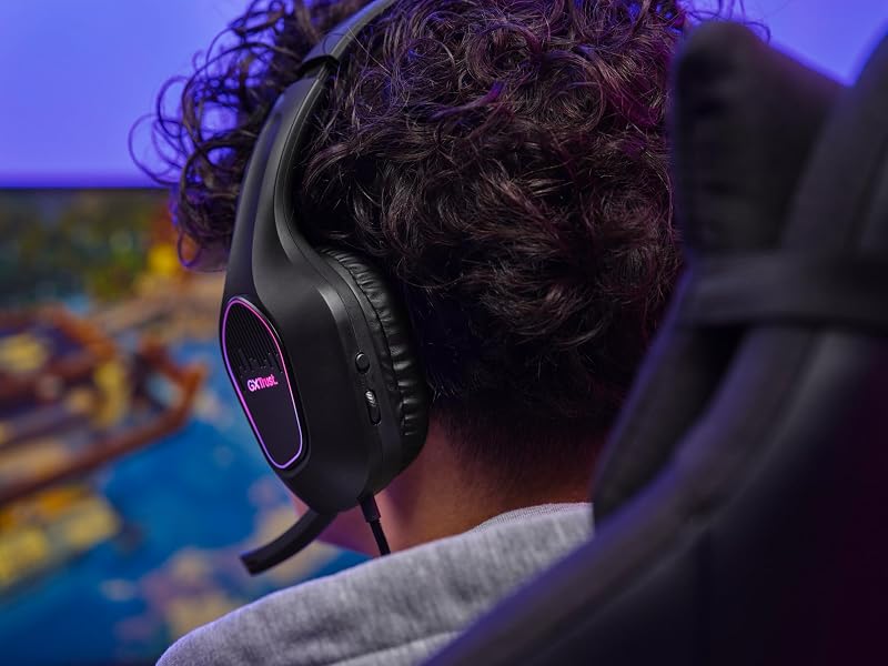 Rayne Cuffie Gaming Leggere Illuminazione LED Alimentata via USB