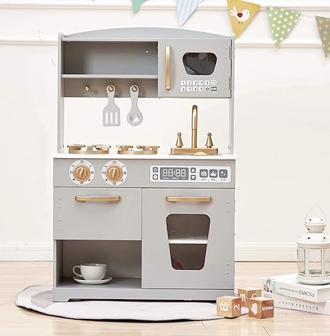play kitchen grey