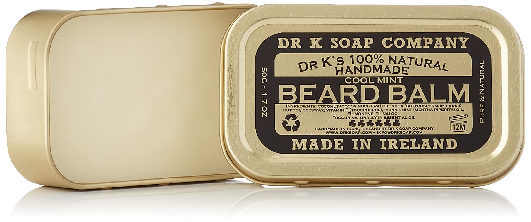 Dr K Soap Company Cool Mint Beard Balm, 0.05 kg,0637122759020