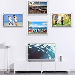 AMEITECH Acrylic Floating Picture Frame, 11x14