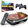 Kinhank Super Console X4 Plus Video Game Console Pre-Built-in 60000+Games, Retro Game Console muELEC 4.6/Android 11.0/CoreELEC 3 Systems in 1,8K UHD Display,Dual WiFi BT 4.0, USB 3.0