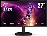 Cooler Master GA271 27 inch QHD 100Hz Gaming Monitor VA Adaptive Sync HDMI DP view 1