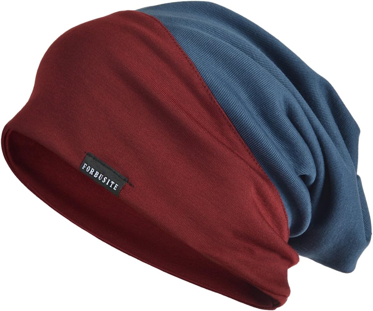 FORBUSITE Slouch Beanie Hat for Men Women Summer Winter B010
