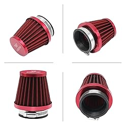 YWLUWEI 2pcs 38mm Motorcycle Air Filter with Fuel