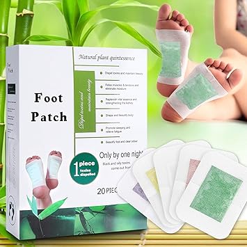 Premium ITSUKI KENKO HEALTH Detox Foot Pads Patch Pulizia A Base - Foto 11