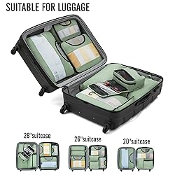 Veken 8 Set Packing Cubes for Travel