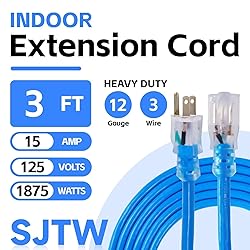 Ultra Explorer 3 FT Outdoor Extension Cord with