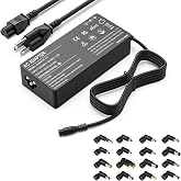 AYKLCZUU 90W Universal Laptop Charger Adapter Replacement for HP Dell Acer Asus Lenovo Toshiba Samsung Sony Google MacBook Fujitsu Gateway Notebook Ultrabook Chromebook Power Supply Cord with 16 Tips