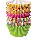 Wilton 415-8121 150-Pack Baking Cup, Dots/Stripes, Standard
