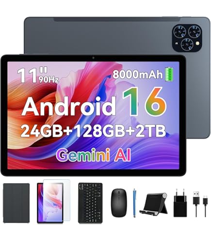 Amazon.com : TABWEE Tablet 11 Inch Android 15 Tablets T90