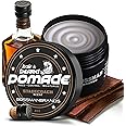 Bossman Hair & Beard Pomade for Men (Stagecoach Scent) – Medium Hold & Moisturizing for Hair, Beard & Mustache Styling – Made in USA