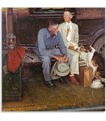 Amazon.com: ART.COM Wall Giclee Print Breaking Home Ties