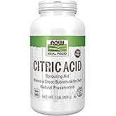 NOW Foods, Citric Acid, Sprouting Aid, Great Substitute for Salt, Preservative Found in Citrus Fruits, 1-Pound