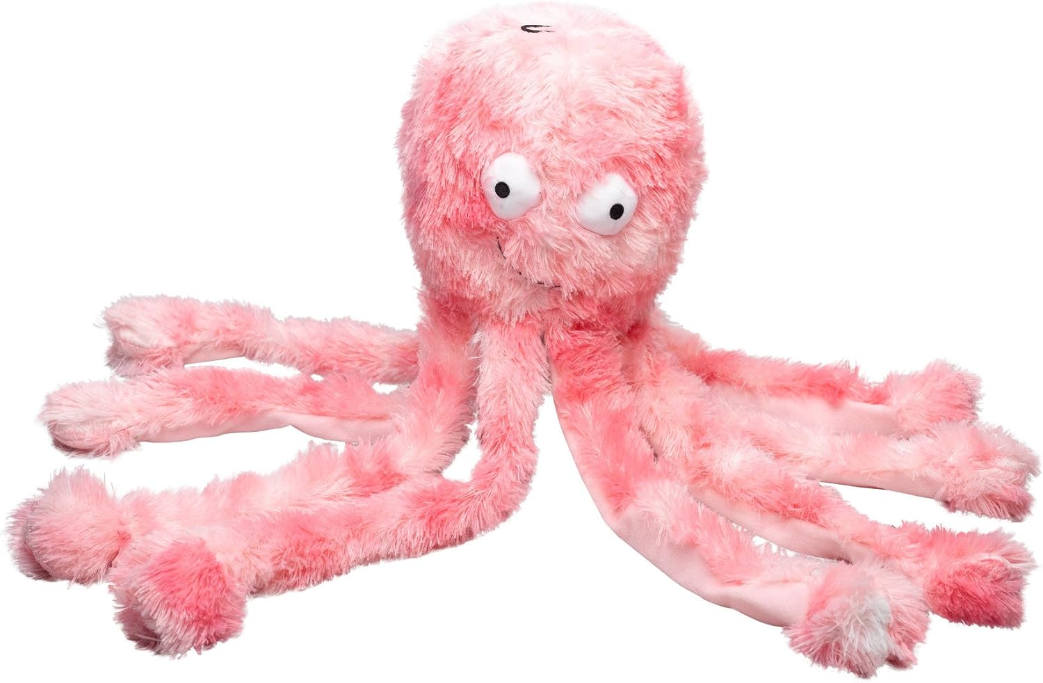 Gor Pets Daddy Octopus Soft Faux Fur Squeaky Crinkly Puppy Dog