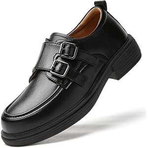 Women Black Dress Oxford Military Comfort Business Formal Work Dressy Shoes | Women's Non Slip Oxford patent leather Casual P
