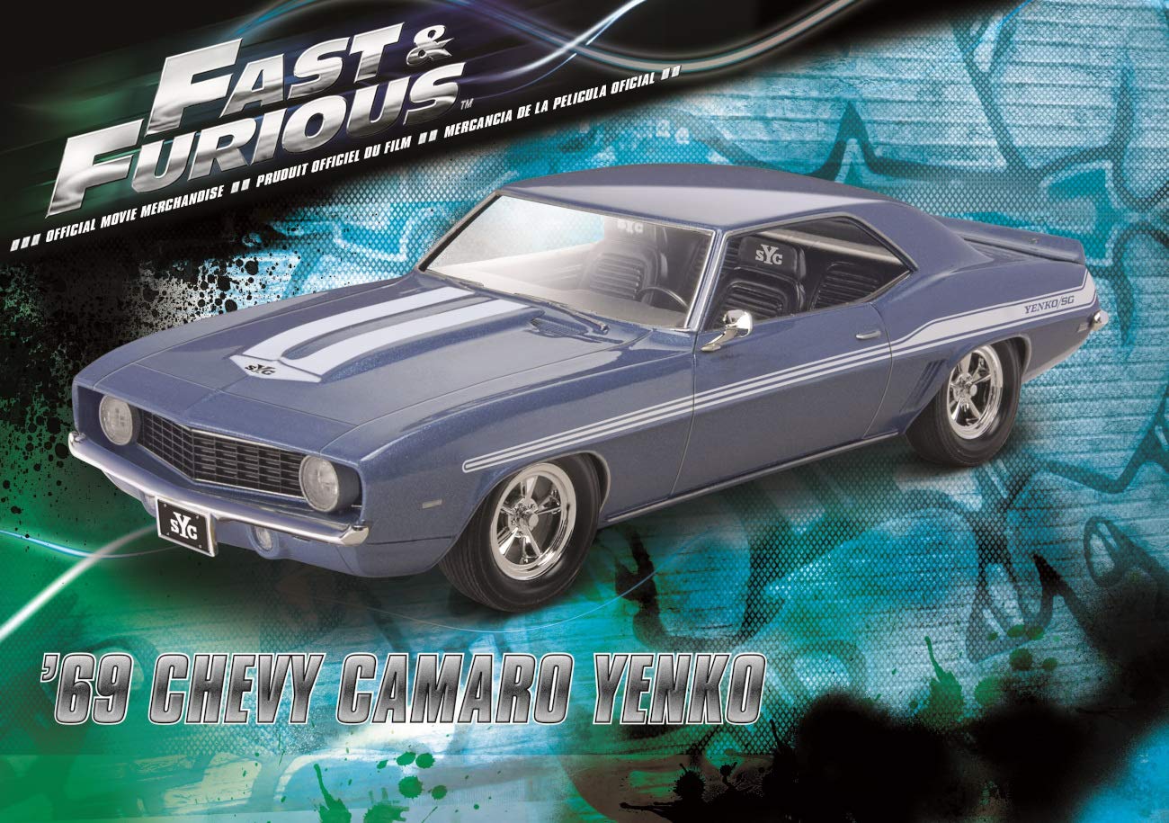 Buy REVELL USA, LLC Plastic Model KIT, 69 Chevy Camaro Yenko 125, One