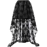 Zhitunemi Renaissance Costume Steampunk Skirt: Victorian Dress for Women Corset Skirt - Halloween Party & Renaissance Fairs