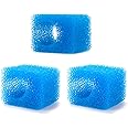 Insputer Submersible Water Pump Filter Aquarium Air Pump with 2 Section Filters for Fish Tank Turtle Tank Pond Saltwater Freshwater (3pcs Filter Replacement)