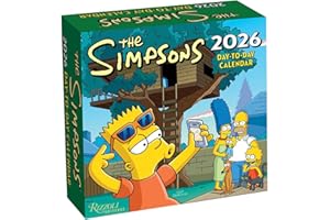 The Simpsons 2026 Day-to-Day Calendar