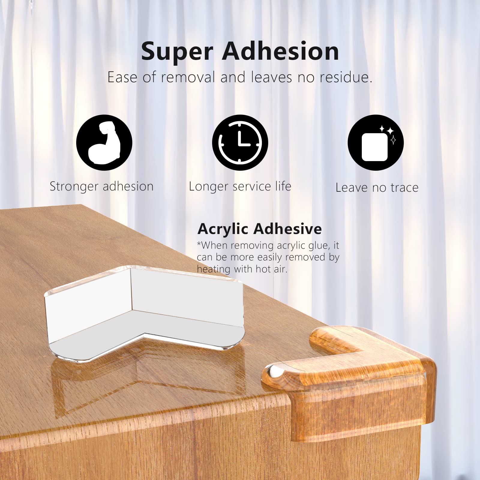 Baby Proofing Corner Protector Baby,8 Pack Table Corner Protectors for Baby Furniture Guards| Baby Proof Corners and Edges Protector, Corner Protecto