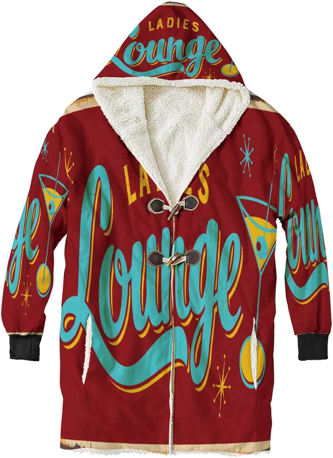 Flyer Floral Mandala Pattern Ornaments,Digital Printing Sweatshirt Fashion?Jacket,for Boys and Girl Coat Tops,XL