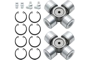 2 Set 715500371 Rear Driveshaft U-Joint Replacement for Can-Am Renegade Commander Traxter Quest Maverick Outlander 1000 850 8