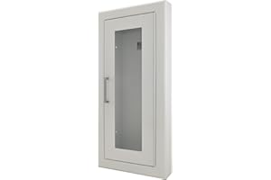 Larsens 24096R-FG 2-1/2 in. Trim Architectural Semi Recessed Fire Extinguisher Cabinet