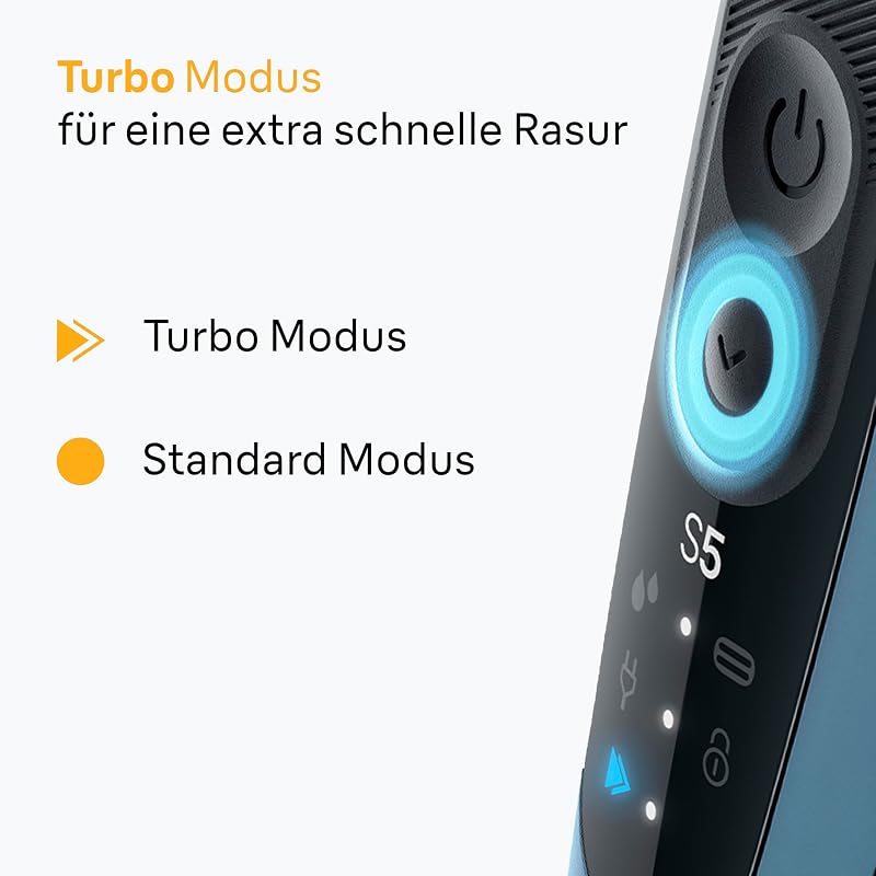 Rasierer Herren Elektrisch Series 5, 52-A1820si, Azurblau
