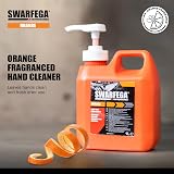 Swarfega Orange Heavy Duty Hand Cleaner 1L Pump Cornmeal Scrub view 6