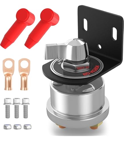 Marine Boat Car 12V/24V Battery Isolator Switch Di... – Vicedeal