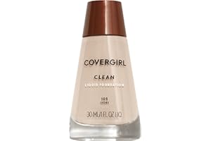 COVERGIRL Clean Makeup Foundation Normal Skin Ivory 105, 1 oz (packaging may vary)