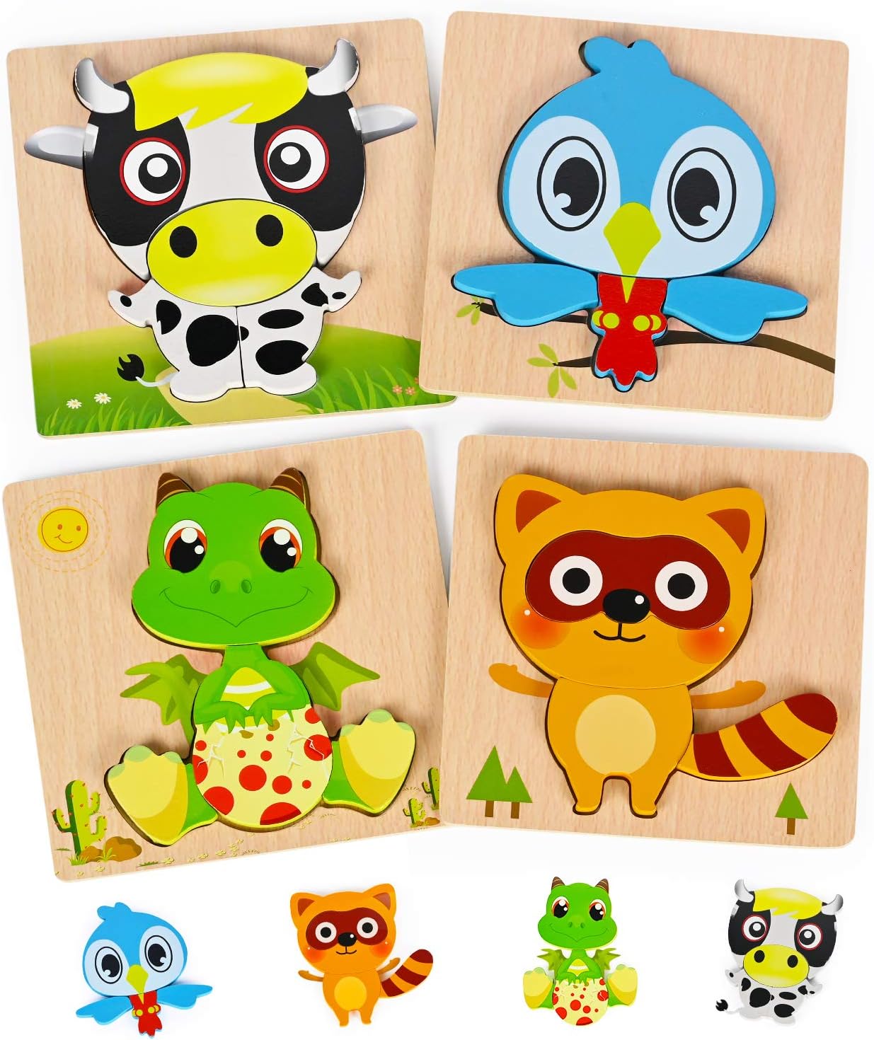 baby wooden jigsaw puzzles