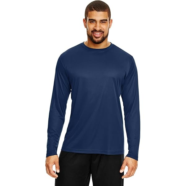 Amazon.com: Team 365 Men's Zone Performance Long-Sleeve T-Shirt M