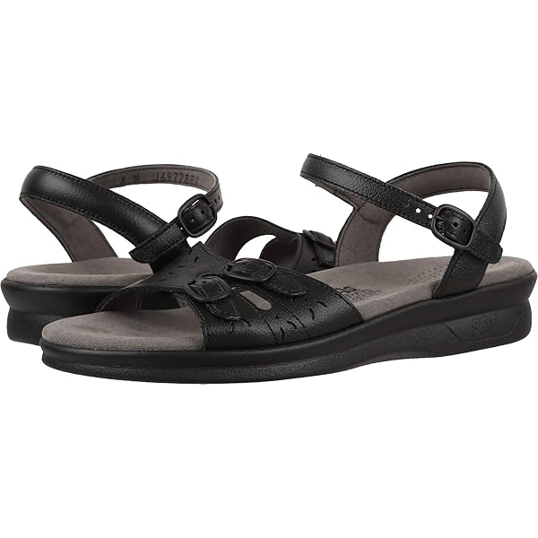 Amazon.com | SAS Bravo Black 8 W - Wide (E) | Flats