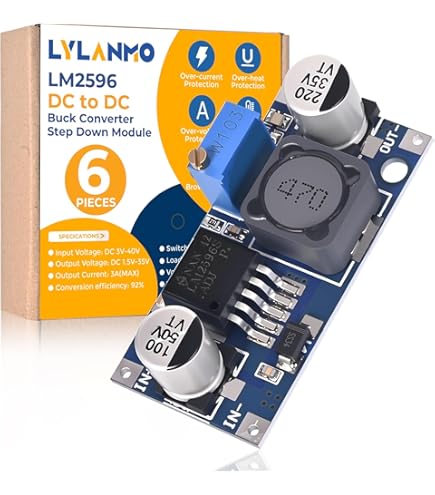 DC - DC  Board Used加工Pants Amazon.com: MECCANIXITY DC-DC Buck Converter Voltage